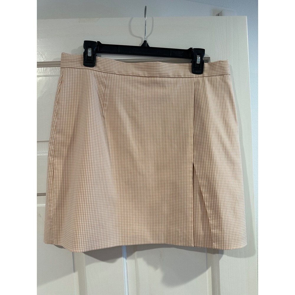 NWT Alex Marie Gingham Mini Skirt Size 12